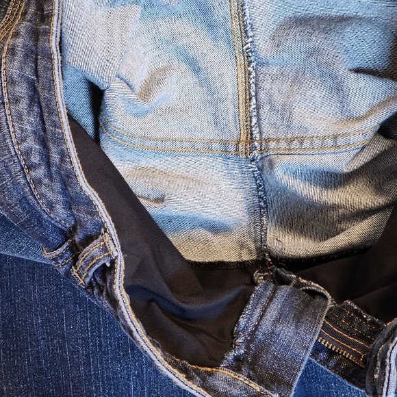 Pre-Owned Fashion Bug sz 16WP Stretch Boot Cut Jean with Tummy Tamer Inset - Picture 6 of 12